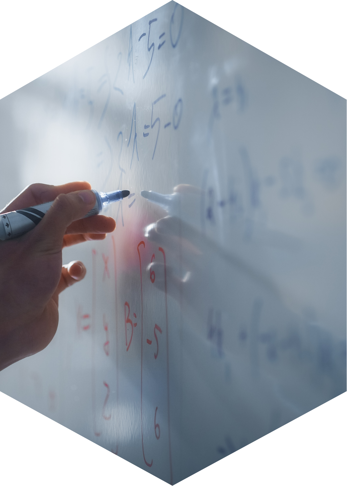 writting on board